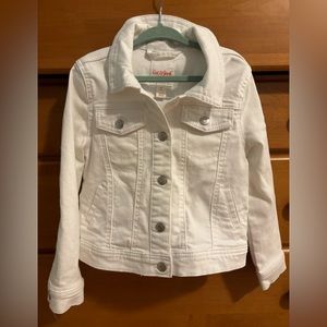 Kids white Jean jacket